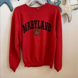 University of Maryland crewneck sweatshirt
